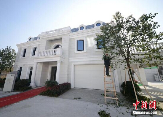 看！這些別墅都是3D打印出來的 僅耗時1天