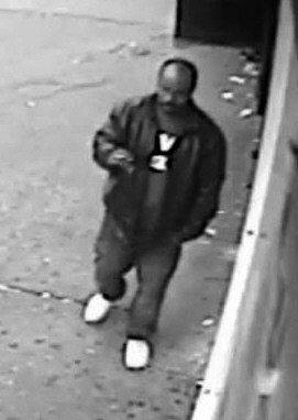 警方公布的嫌疑人視頻截圖。