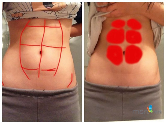 蔡依林 你的馬甲線“脫妝”了！