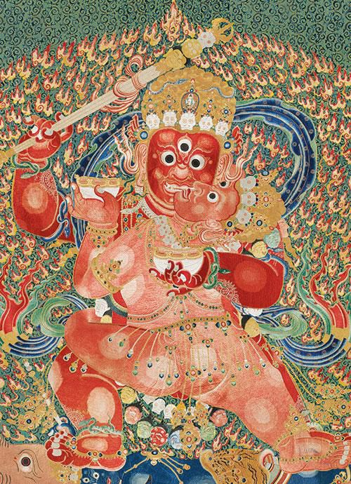 中國富豪2.78億拍下明代唐卡(組圖) 中國富豪2.78億拍下明代唐卡(組圖)