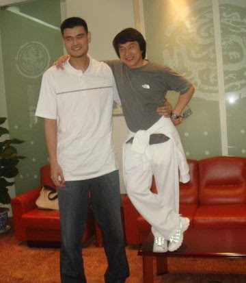 當(dāng)姚明夫婦遇見陸毅夫婦，一不小心，信號又滿格了~