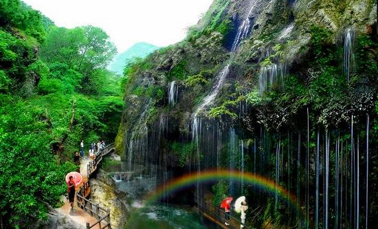 豫西大峽谷對全國中、高考學子0元門票開放(圖)