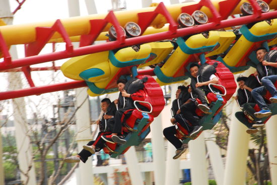 高考生組團解壓 玩轉蓬萊歐樂堡 高考生組團解壓 玩轉蓬萊歐樂堡