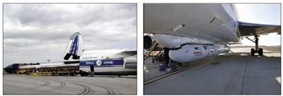 俄羅斯擬用安-124運輸機在空中發(fā)射運載火箭 俄羅斯擬用安-124運輸機在空中發(fā)射運載火箭