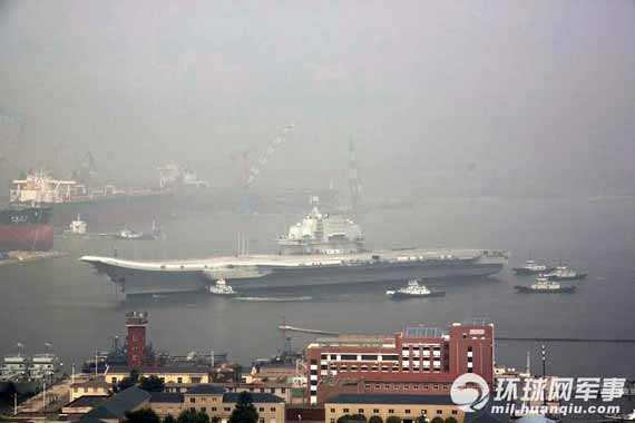 中國航母第9次海試或達(dá)25天 中國航母第9次海試或達(dá)25天