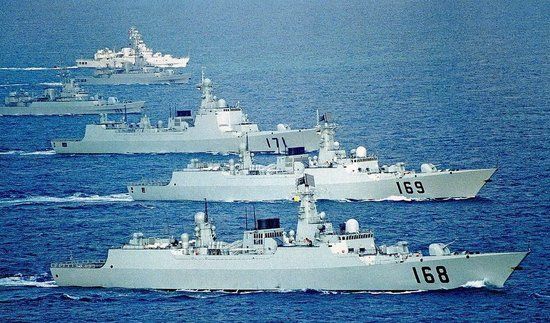 中國海軍艦艇編隊 中國海軍艦艇編隊