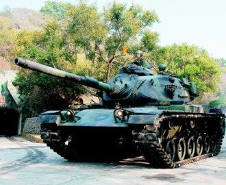 圖為M60A3同型戰(zhàn)車。圖片來源：臺灣媒體