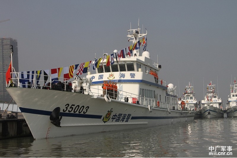 海警35003艦是海警噸位最大的艦船 海警35003艦是海警噸位最大的艦船
