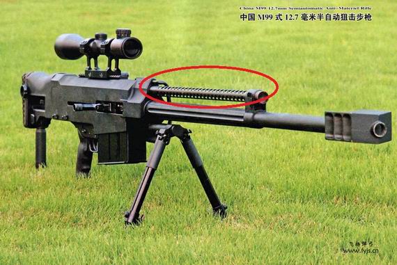 資料圖：M99型狙擊步槍。