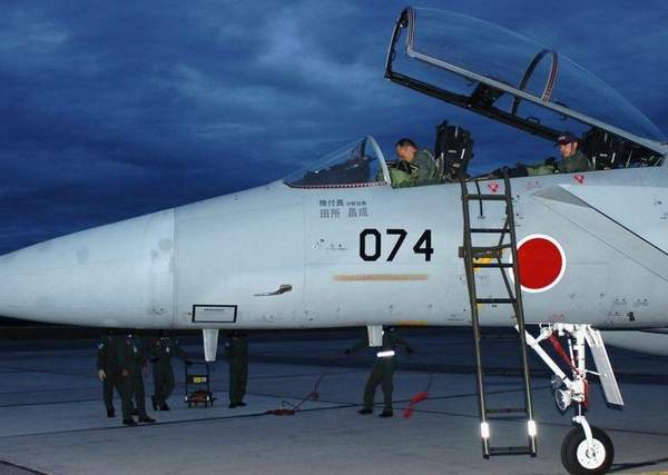 日本的F-15戰(zhàn)斗機。