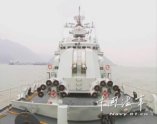 東海艦隊遠海訓練艦艇編隊赴西太平洋訓練。