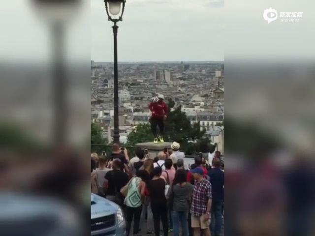 牛！黑人小哥開(kāi)掛技能不斷