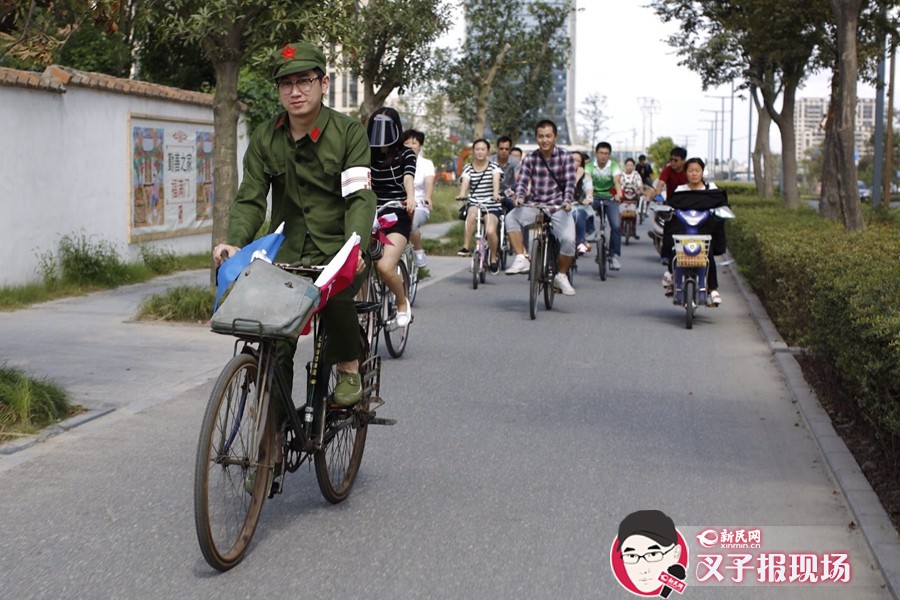 無車日復(fù)古慢騎行！懷舊style萌萌噠