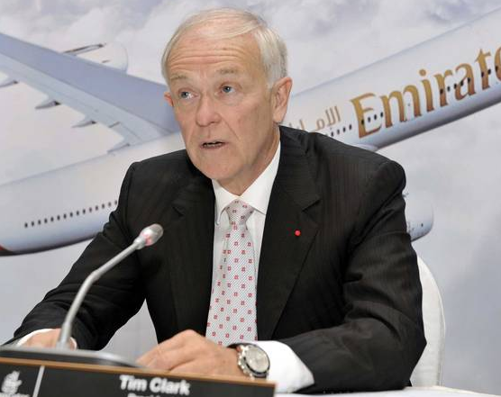 阿聯(lián)酋航空公司的總裁蒂姆·克拉克對近日有關馬航MH370墜入印度洋的說法表示了反駁。