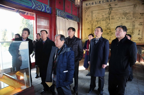 韓國(guó)訪(fǎng)問(wèn)團(tuán)參觀(guān)鹿邑縣老子故里感到非常震撼